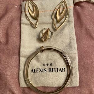 Alexis Bittar Earrings, Bracelet and Ring Set